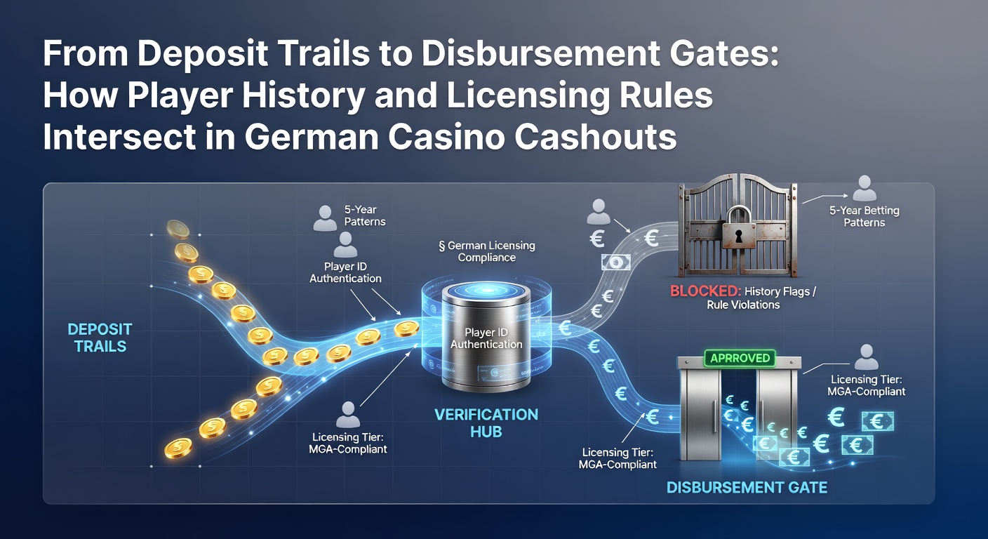 Visualisierung der Verbindung zwischen Einzahlungsverläufen und Lizenzprüfungen in deutschen Casinos