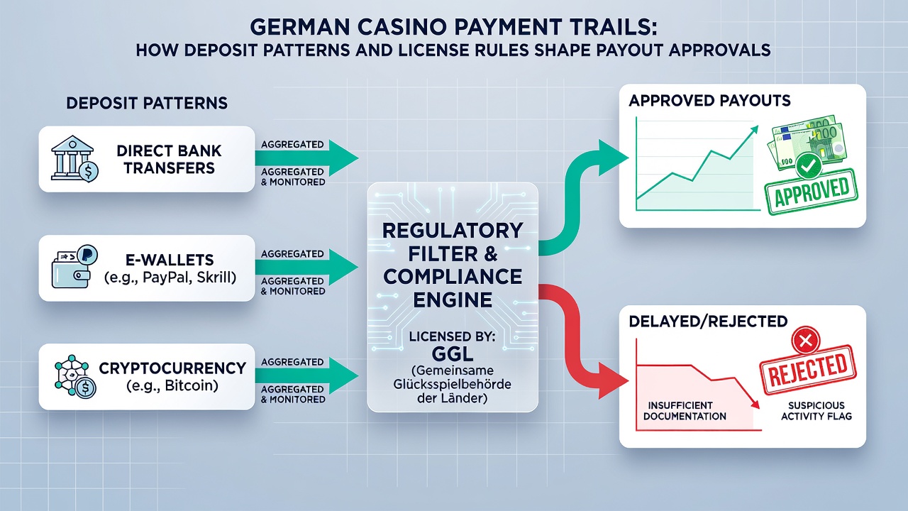 Analyse von Lizenzregeln und Zahlungsverläufen in deutschen Online-Casinos