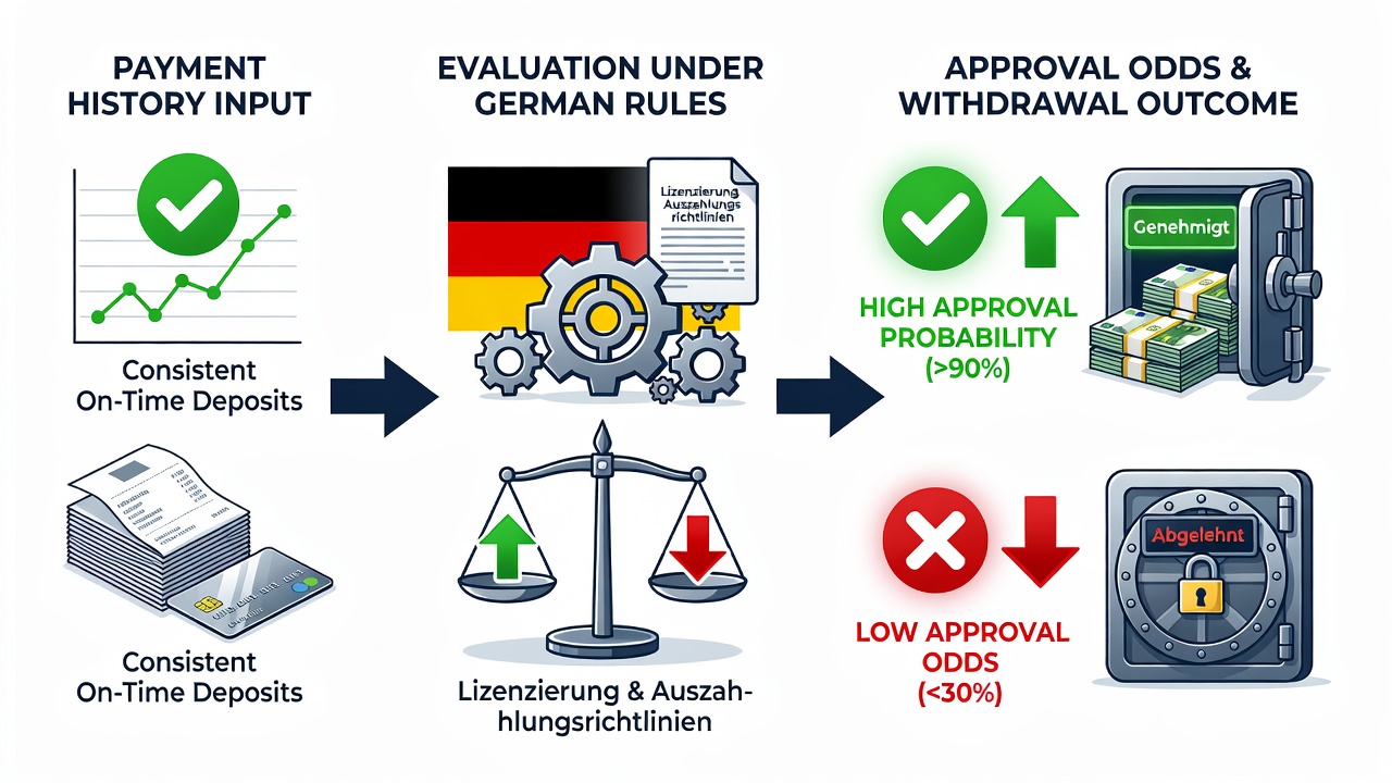 Analyse von Transaktionsmustern und deren Auswirkungen auf Auszahlungsgenehmigungen