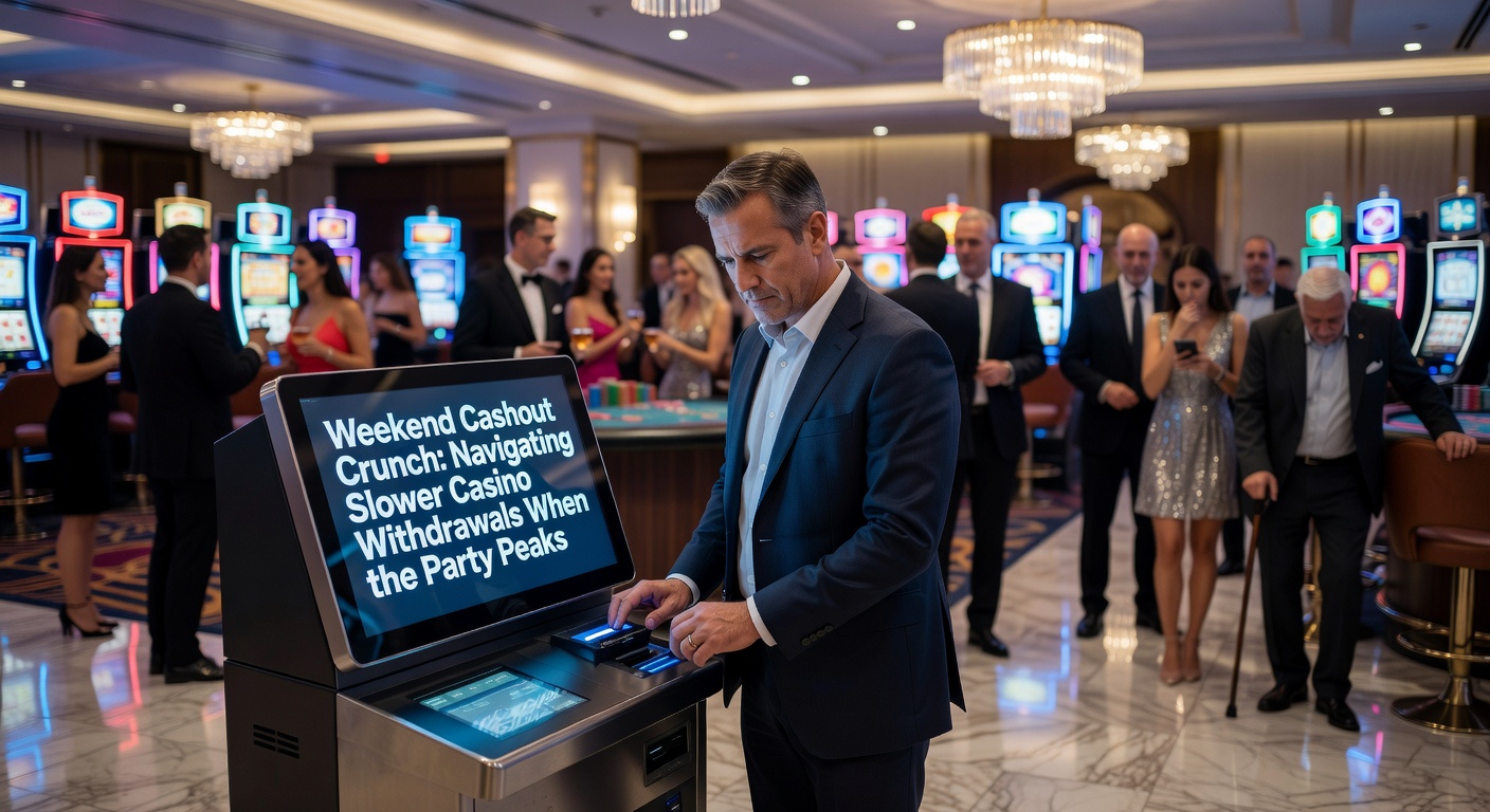 Überlastete Casino-Server und Spieler am Wochenende, die auf Auszahlungen warten