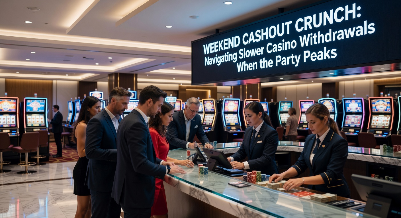 Spieler checken Auszahlungsstatus auf dem Handy während eines Wochenend-Partys