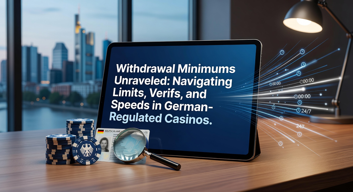 Grafik zeigt typische Auszahlungsgrenzen und Verifizierungsschritte in einem deutschen Casino-Dashboard